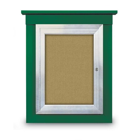 United Visual Products 60"x48" 2-Door Enclosed Letterboard, Header, Black Vinyl/Lt Oak UV2626HD-LTOAK-LICORI